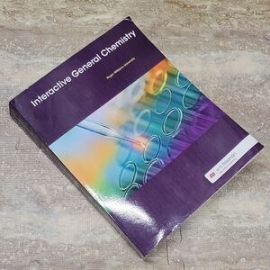 INTERACTIVE GENERAL CHEMISTRY RWU BOOK IN NEW CONDITION!!  80 OUNCES!! 5 LBS!!!